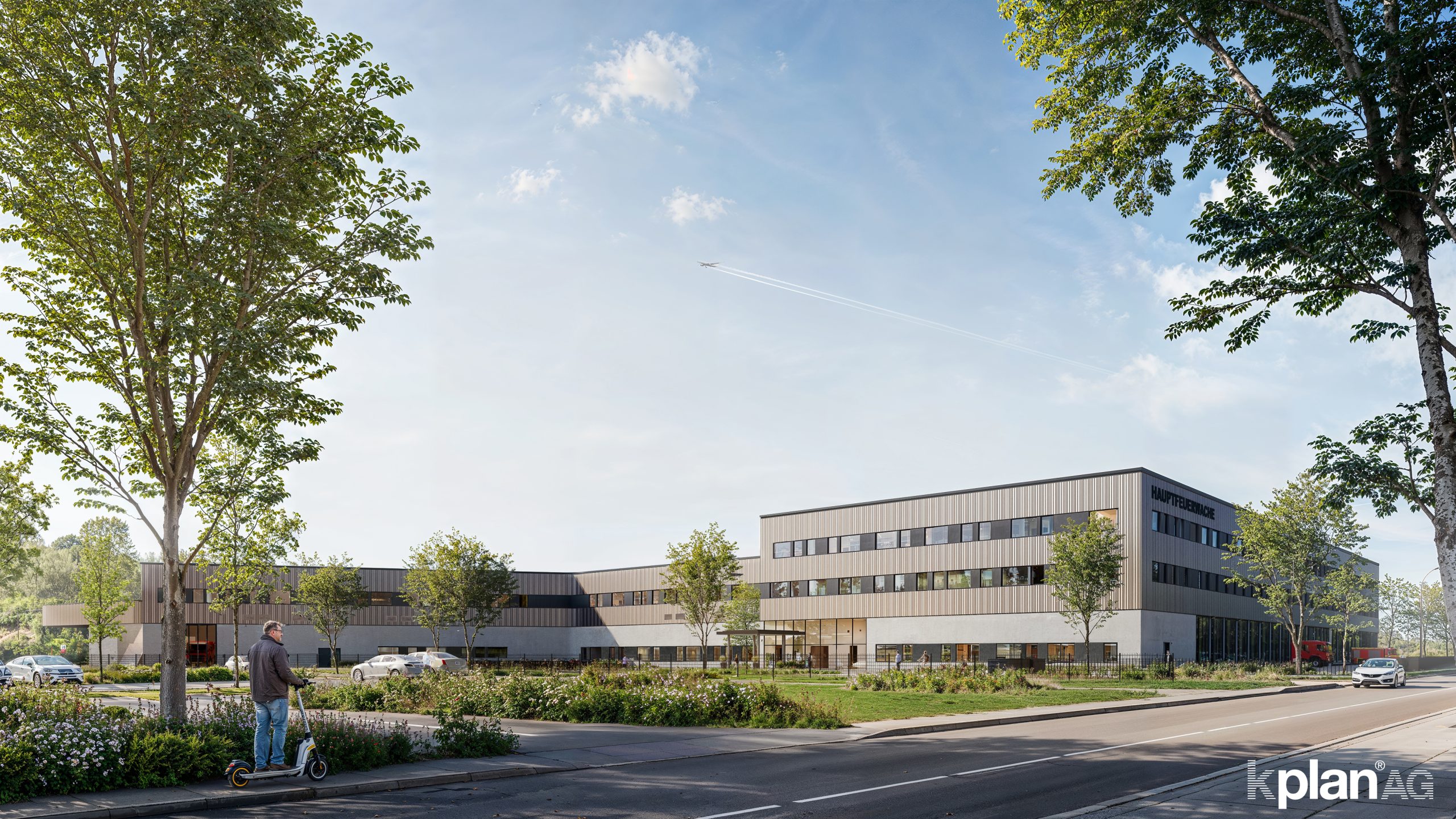 Visualisierung Hauptfeuerwache Darmstadt